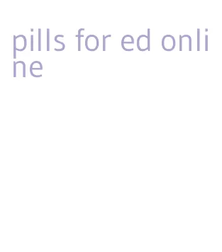 pills for ed online