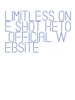 limitless one shot keto official website