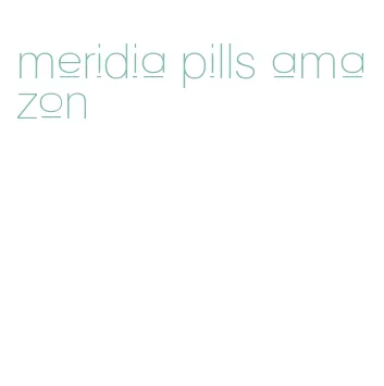 meridia pills amazon