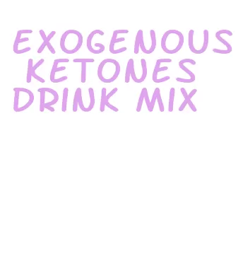 exogenous ketones drink mix