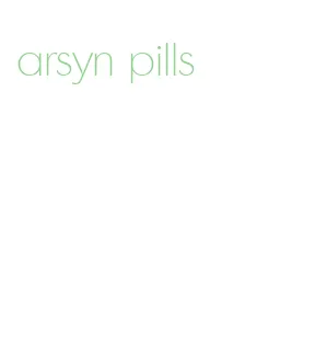 arsyn pills