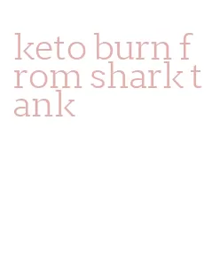 keto burn from shark tank