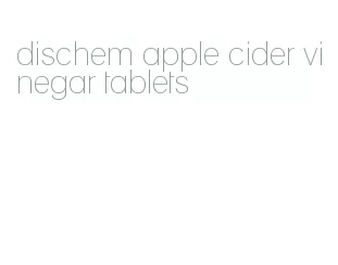 dischem apple cider vinegar tablets