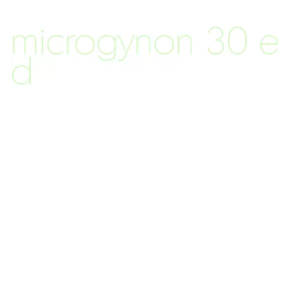 microgynon 30 ed