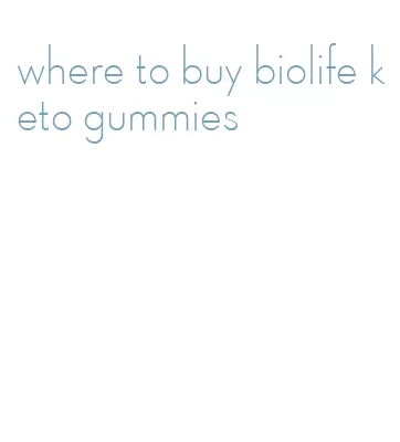 where to buy biolife keto gummies