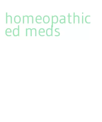 homeopathic ed meds