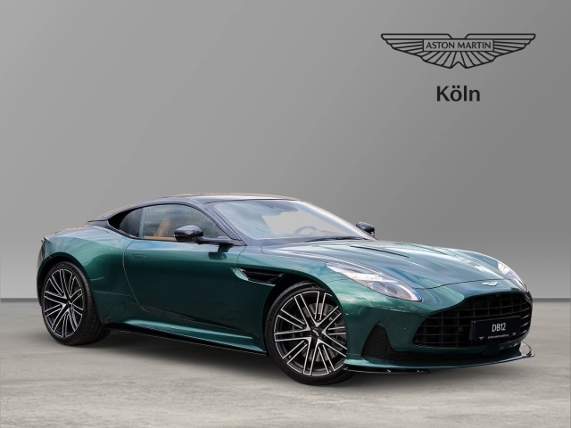 Aston Martin DB12  Malachite Green Oxford Tan