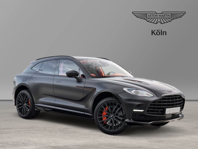 Aston Martin DBX  707 Satin Onyx Black Californian Poppy