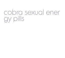 cobra sexual energy pills