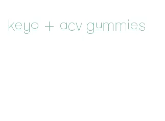 keyo + acv gummies