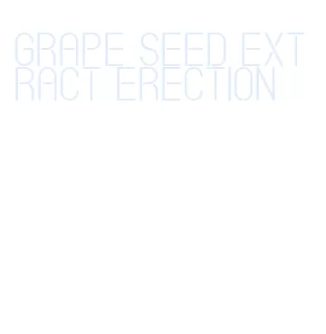grape seed extract erection