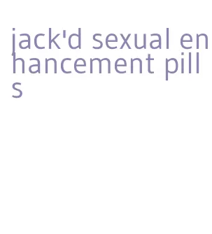 jack'd sexual enhancement pills