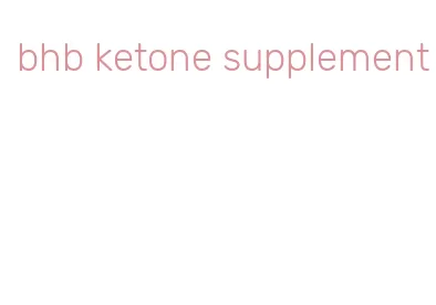 bhb ketone supplement