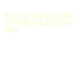 keto protein powder holland and barrett
