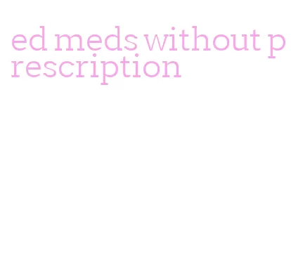 ed meds without prescription