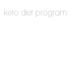 keto diet program